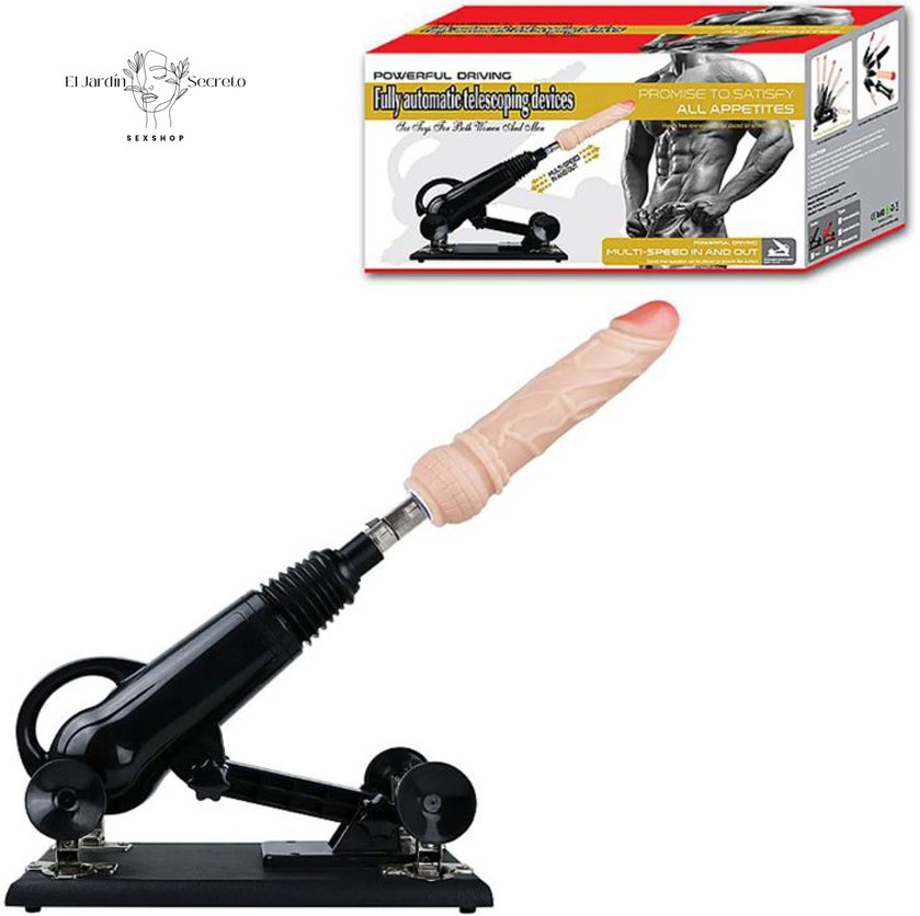 Sex Machine Maquina Sexual automática con 2 Dildos 1 Sex Machine Maquina Sexual automática con 2 Dildos