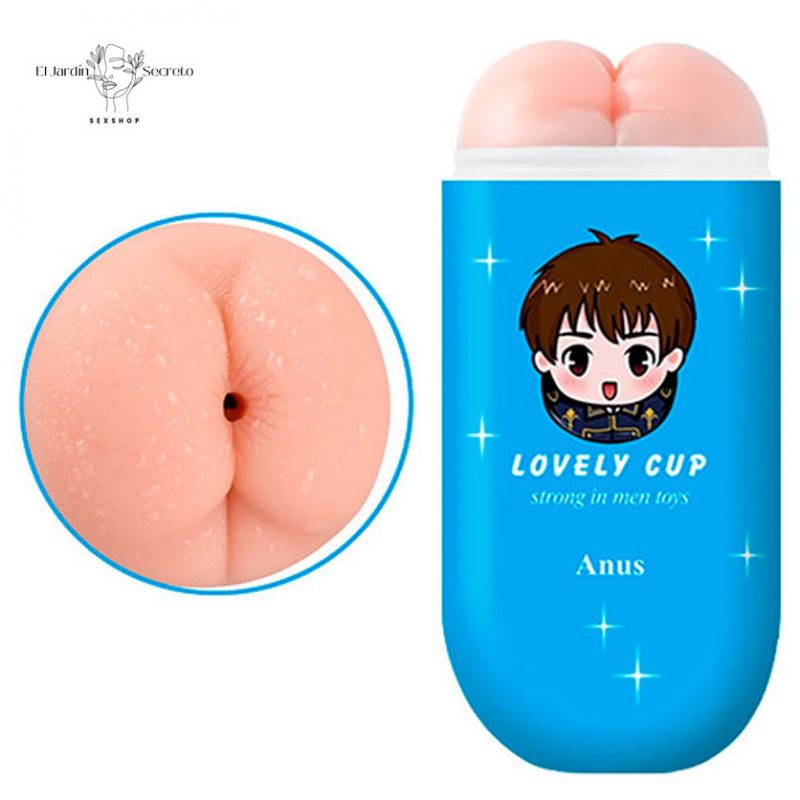 Masturbador masculino forma ano Lovely Cup Masturbator Anus