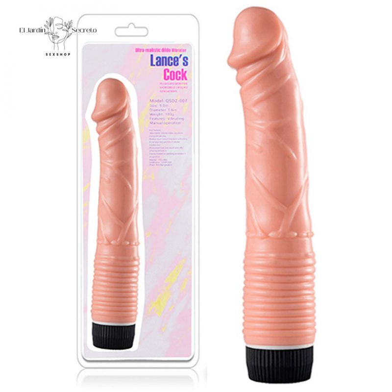 Vibrador realista 22cm Recargable Vibrador Punto G