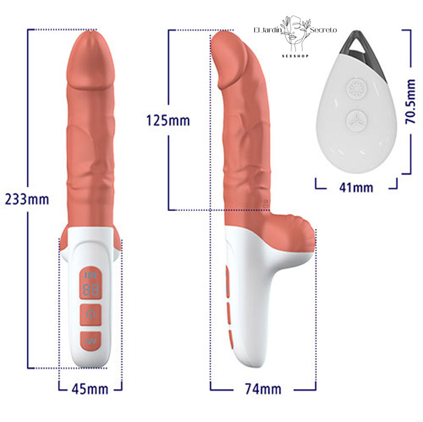Vibrador 23cm Realista recargable para tu Punto G Miko B Pink Sex Toys 6 Vibrador 23cm Realista recargable para tu Punto G Miko B Pink Sex Toys