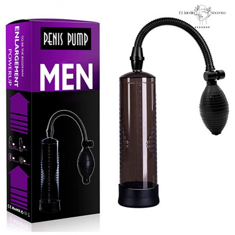 Bomba de Succión para pene Bomba Humo con Perilla