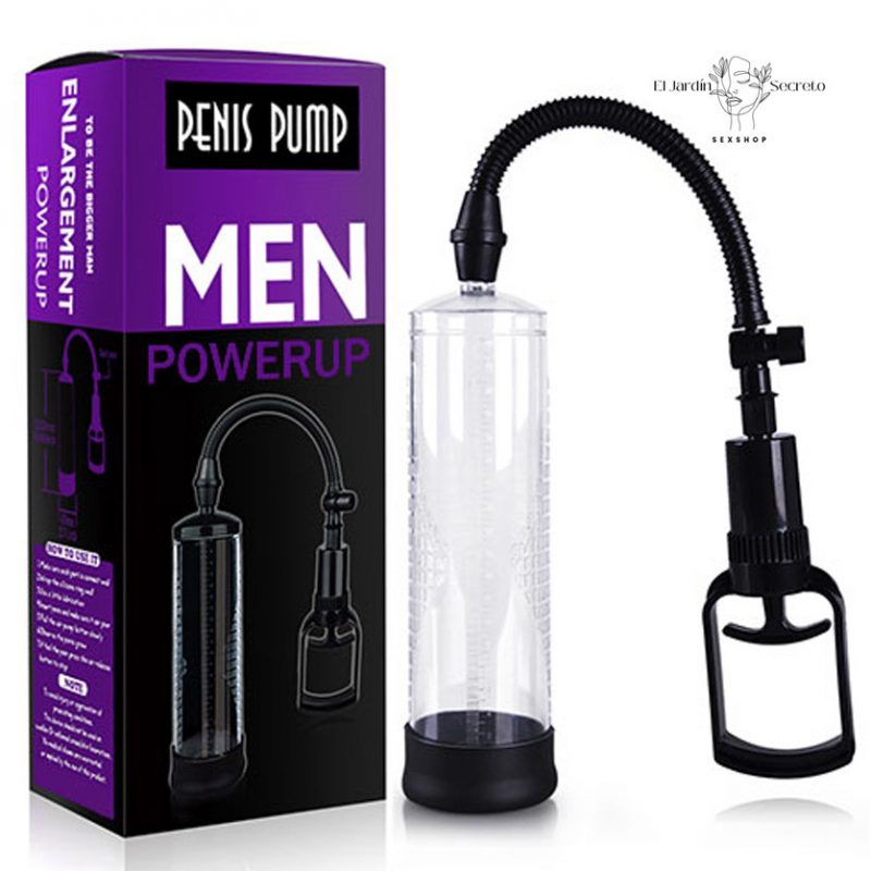 Bomba de Succión para pene Bomba Transparente con Piston