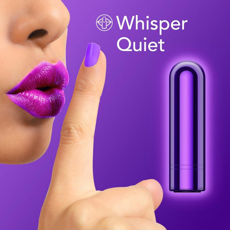 Mini Bala Vibrador Estimulador de clítoris Kool Vibes Morado