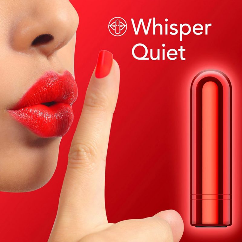 Mini Bala Vibrador Estimulador de clítoris Kool Vibes Rojo