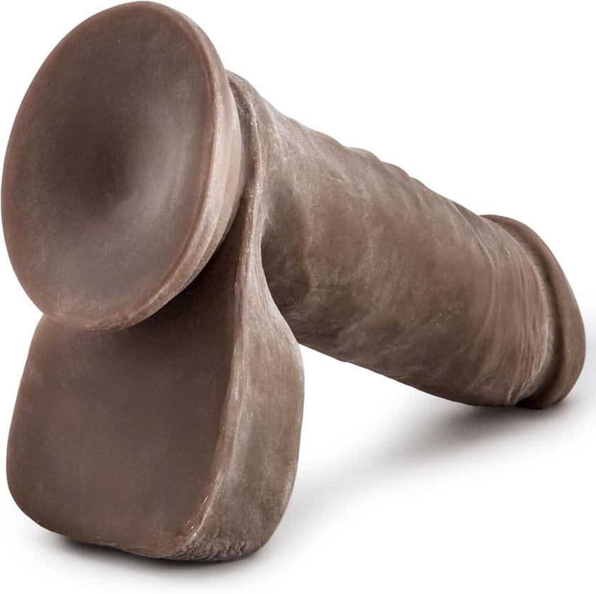 Dildo Consolador 20cm Chocolate Sensa Feel Dildo Blush Novelties