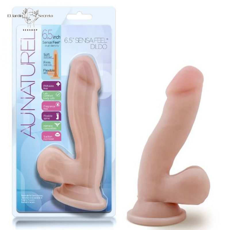 Dildo Consolador 17cm Realista Au Naturel Blush Beige Sensa Feel