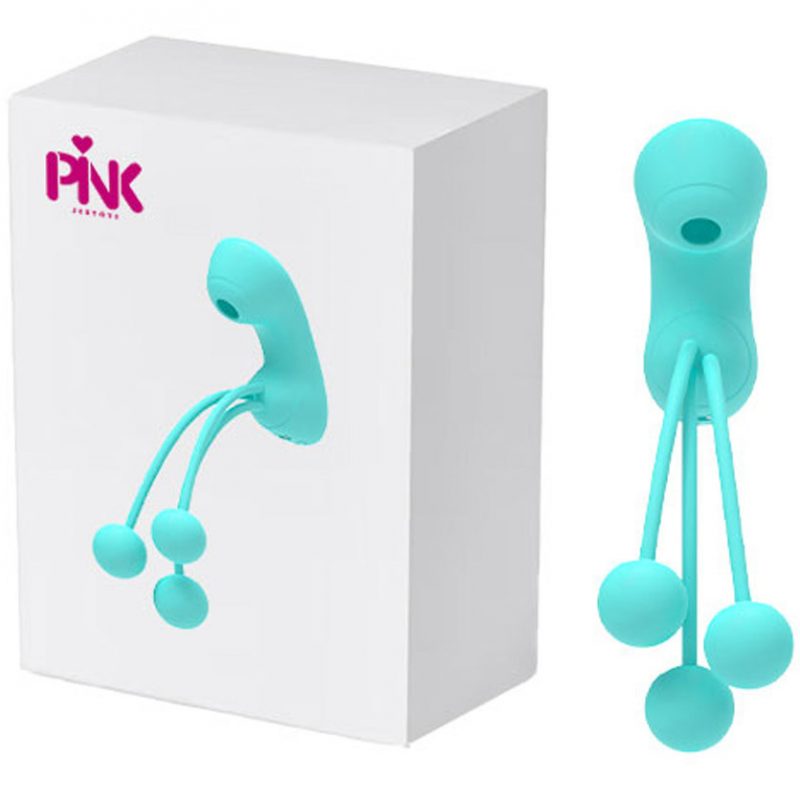 Succionador de Clítoris con Bolas vibratorias para tu Punto G