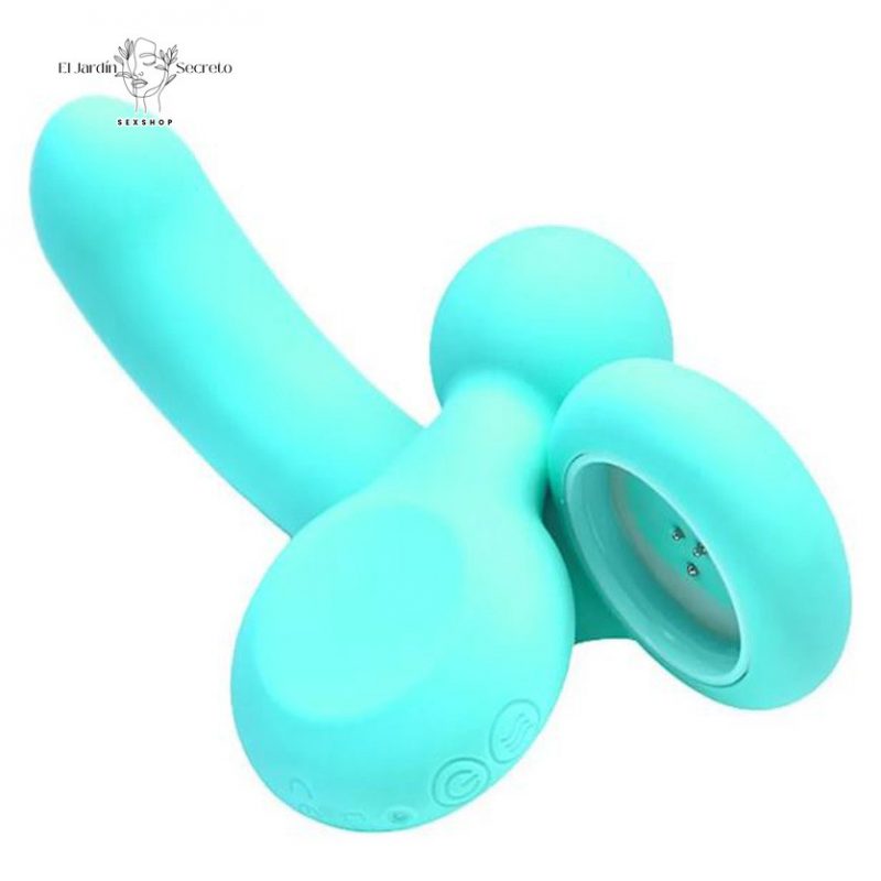 Vibrador articulado para punto G y clítoris Magnetic 2 In 1 Detachable