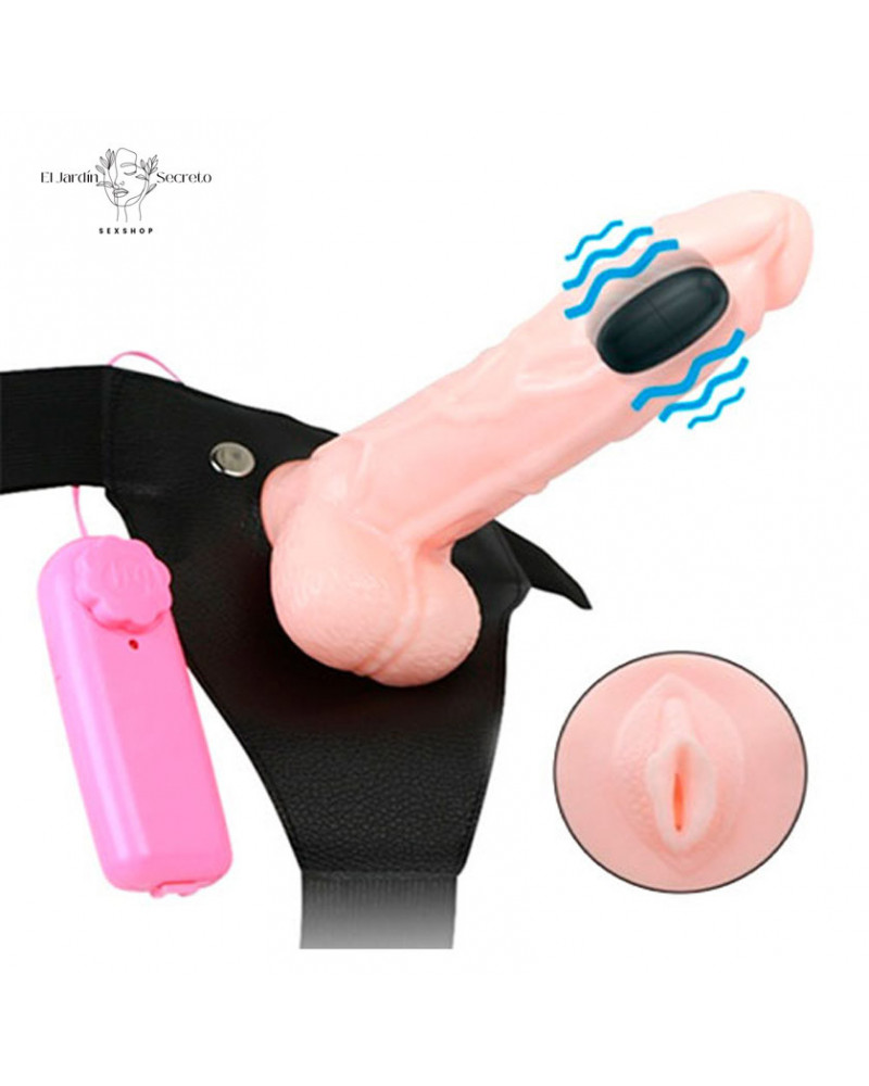 arnes dildo 15cm vibrador fuck my pussy strap on para hombre