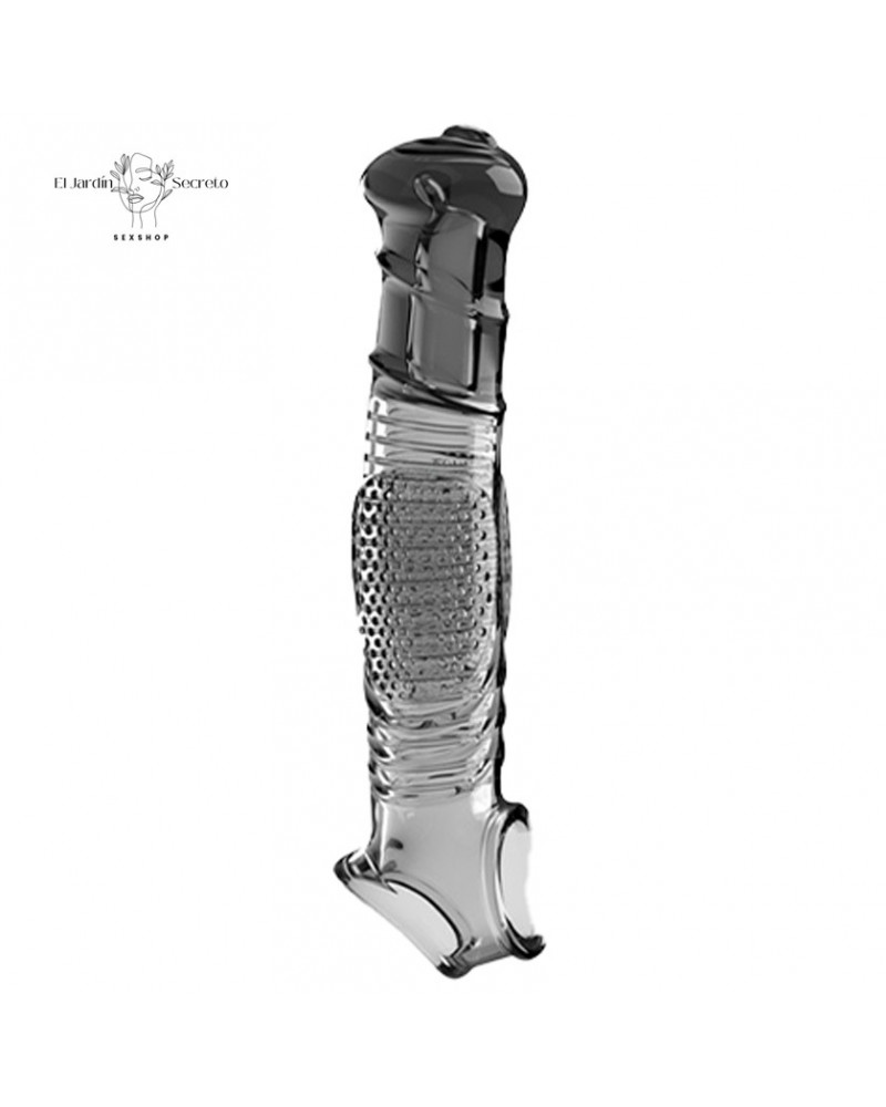 funda extension 22cm humo para tu pene winged dog wolf