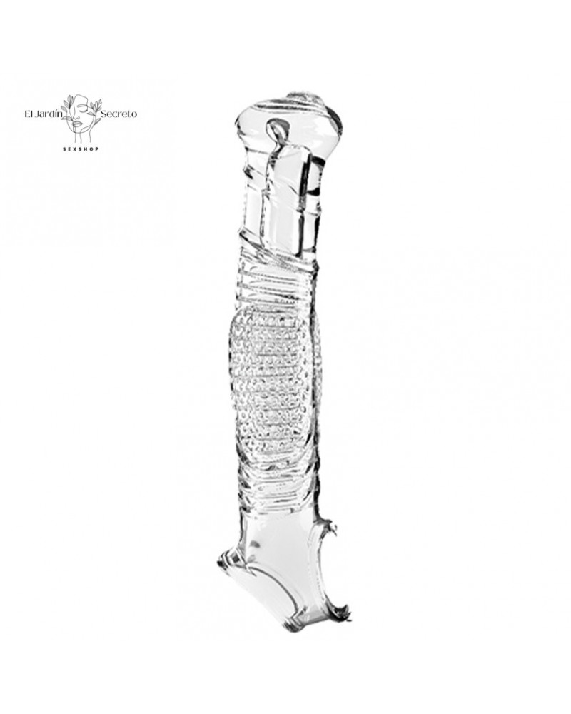funda extension 22cm transparente para tu pene winged dog wolf