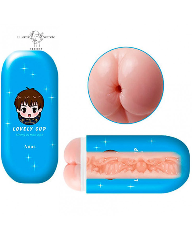 masturbador masculino forma ano lovely cup masturbator anus