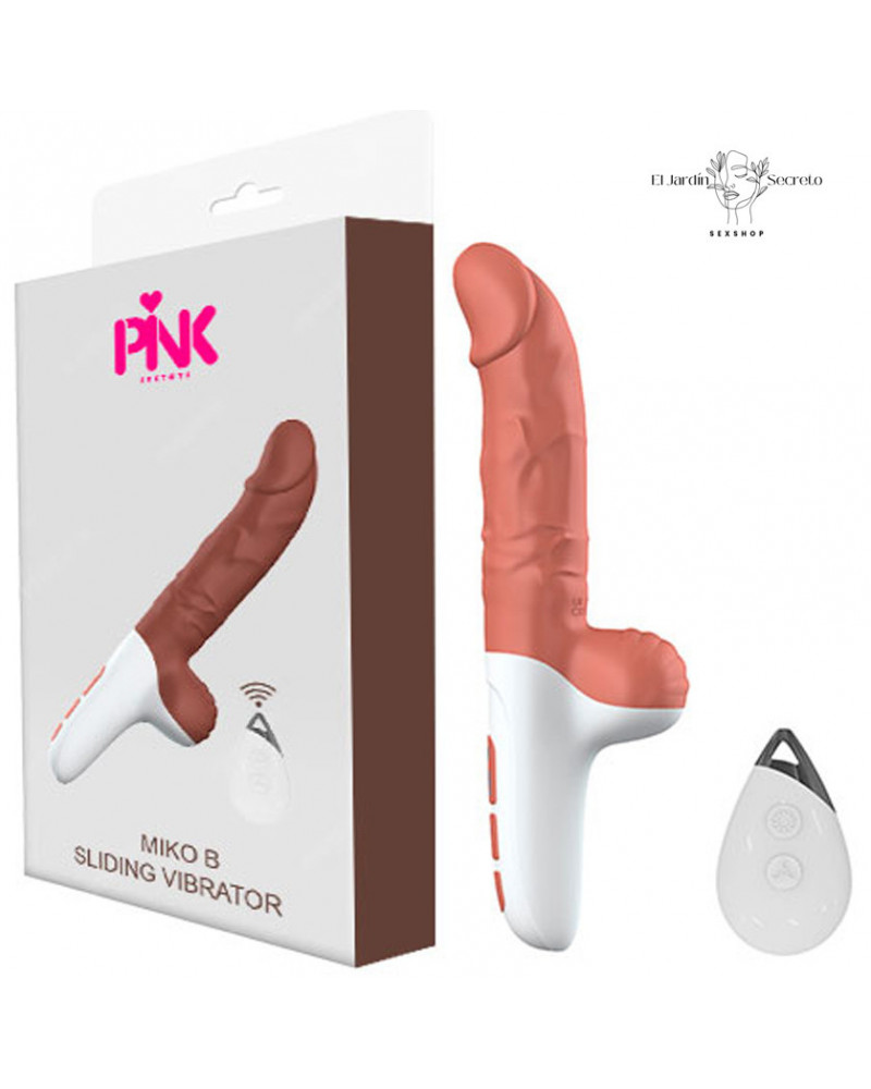 Vibrador 23cm Realista recargable para tu Punto G Miko B Pink Sex Toys 7 vibrador 23cm realista recargable para tu punto g miko b pink sex toys