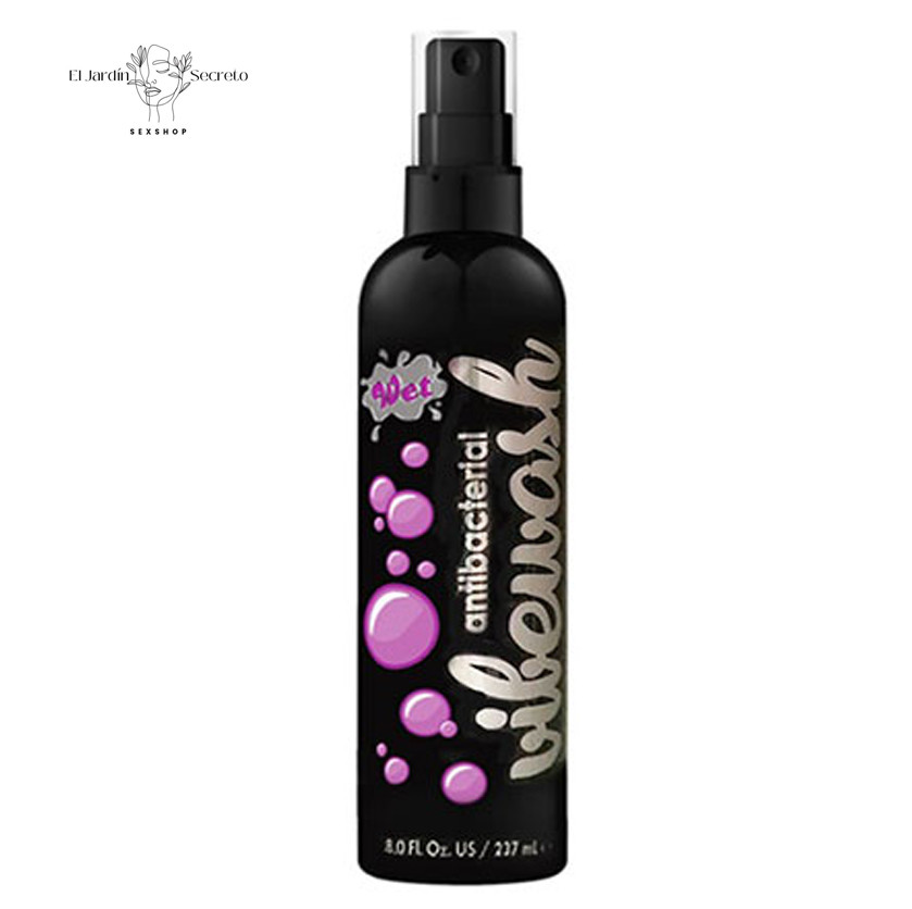 Limpiador Antibacterial para juguetes sexuales Vibe Wash Wet 1 Limpiador Antibacterial para juguetes sexuales Vibe Wash Wet