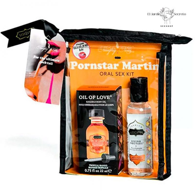 Kit de sexo oral con sabor a Martini de Kamasutra PornStar