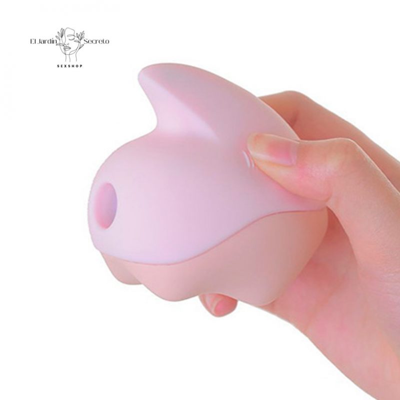 Vibrador y Succionador de Clítoris con Aplicación Unicorn Pink Magic Motion