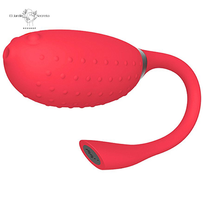 Vibrador para Clítoris y Punto G con Aplicación Fugu Red Magic Motion 4 Vibrador para Clítoris y Punto G con Aplicación Fugu Red Magic Motion
