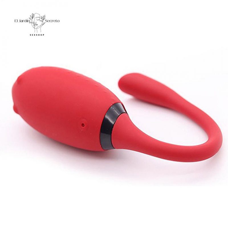Vibrador para Clítoris y Punto G con Aplicación Fugu Red Magic Motion