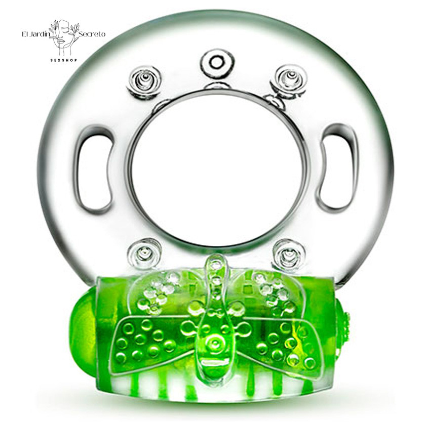 Anillo Vibrador Para Pene con estimulador Clítoris Arouser Vibrating C-Ring Green