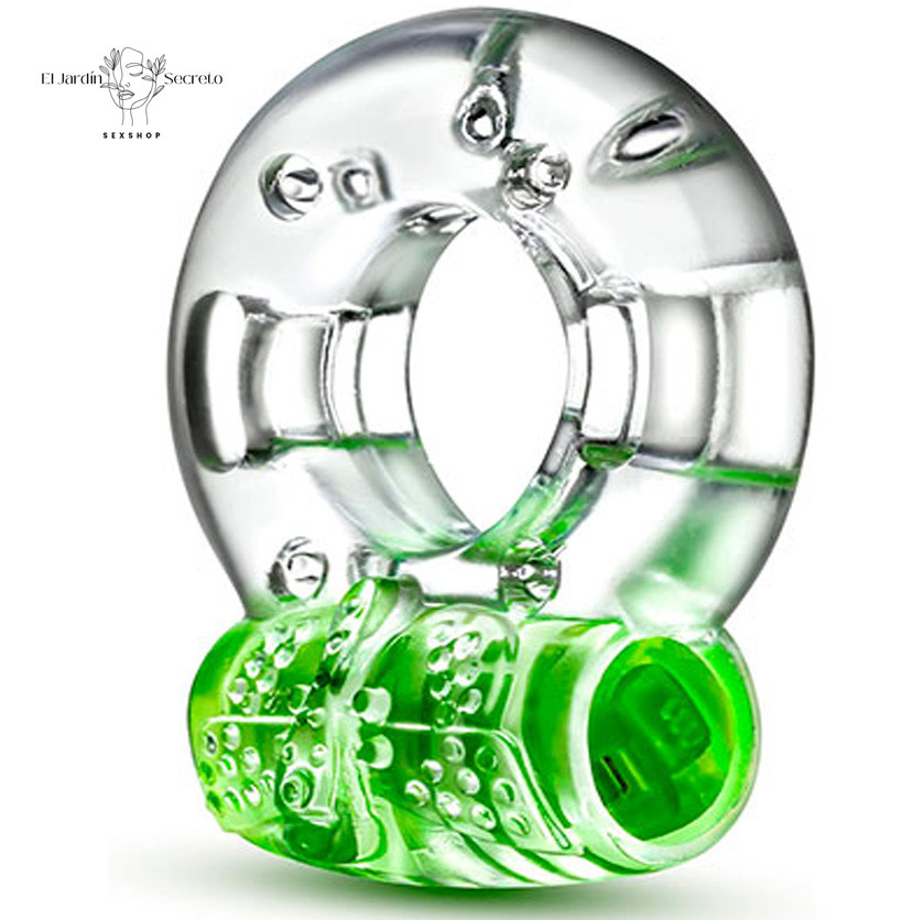 Anillo Vibrador Para Pene con estimulador Clítoris Arouser Vibrating C-Ring Green
