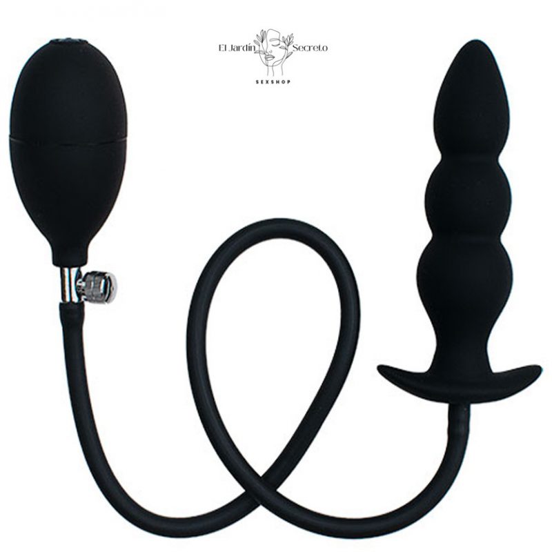 Plug Inflable Anal 13cm Inflatable Anal Plug 1 Pink Sex Toys