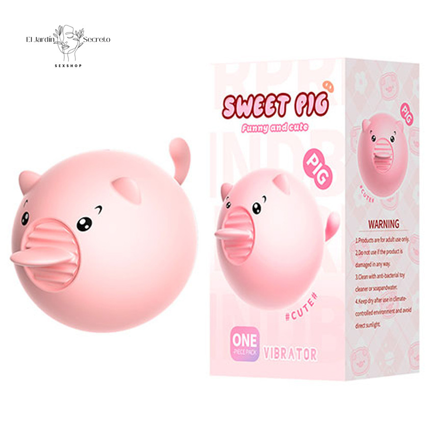 Cerdito Vibrador para Clítoris con Lengueteo Licking Pig Pink Lilo 3 Cerdito Vibrador para Clítoris con Lengueteo Licking Pig Pink Lilo