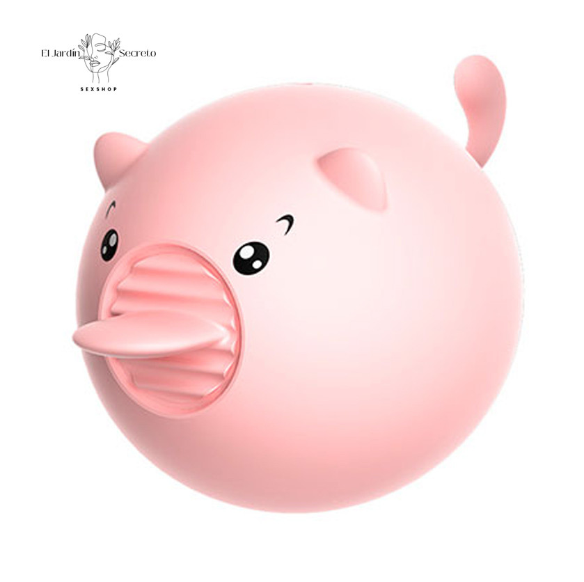 Cerdito Vibrador para Clítoris con Lengueteo Licking Pig Pink Lilo 1 Cerdito Vibrador para Clítoris con Lengueteo Licking Pig Pink Lilo