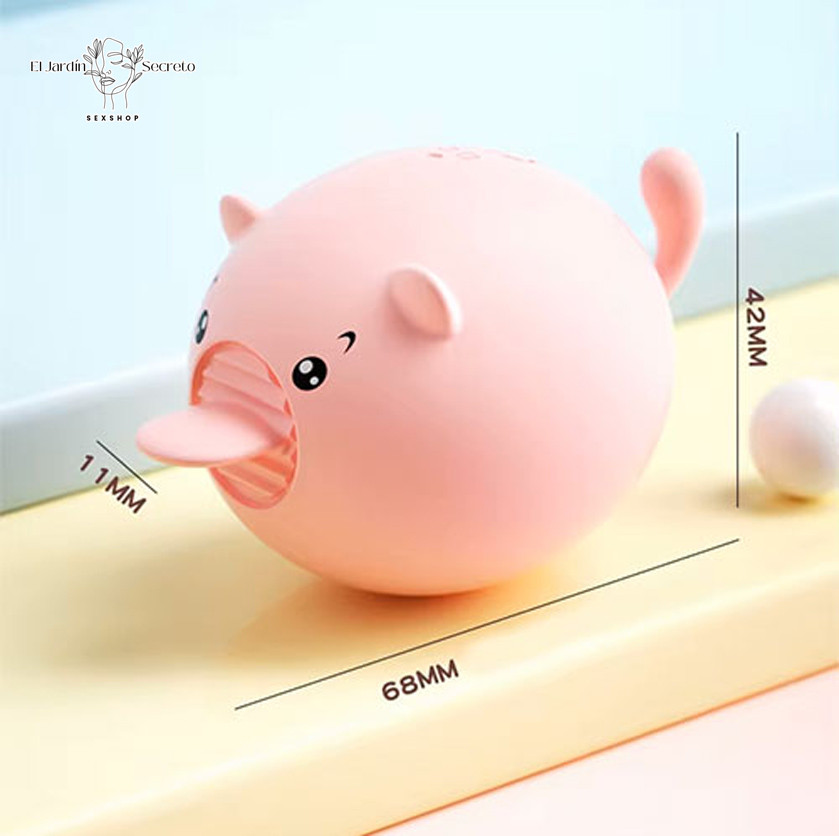 Cerdito Vibrador para Clítoris con Lengueteo Licking Pig Pink Lilo 4 Cerdito Vibrador para Clítoris con Lengueteo Licking Pig Pink Lilo