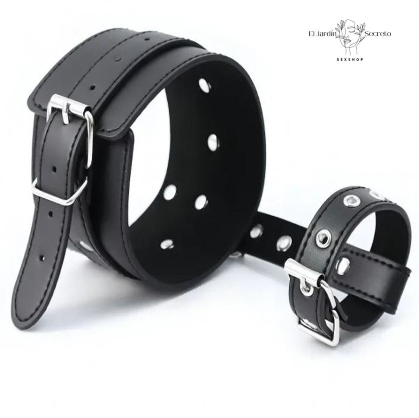 Esposas para muñecas y dedos Cuero Sintético Juegos de restricción BDSM 5 Esposas para muñecas y dedos Cuero Sintético Juegos de restricción BDSM