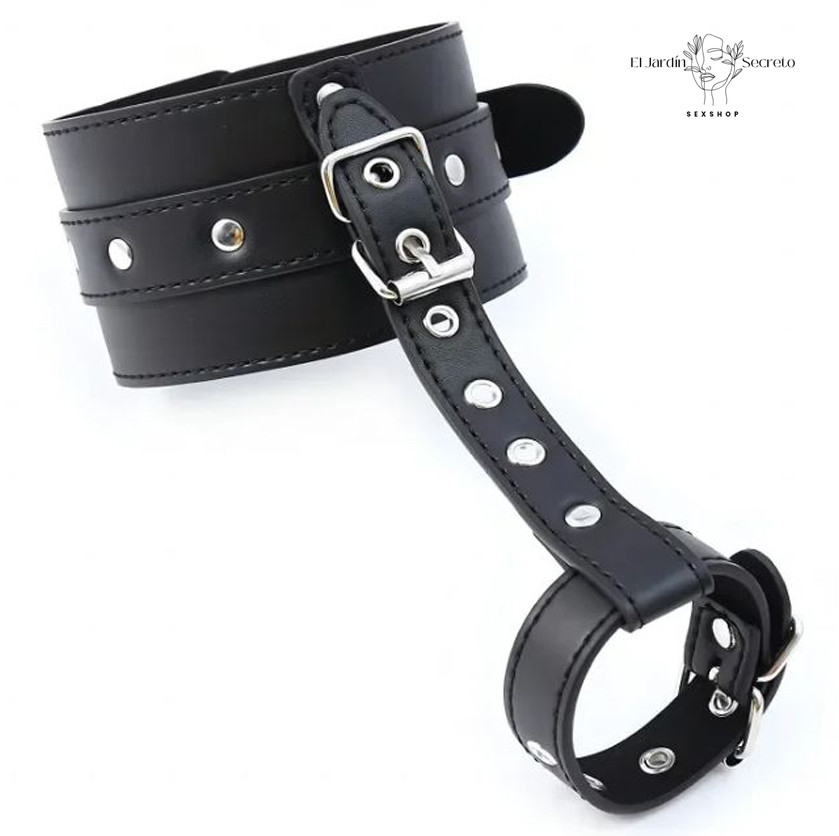 Esposas para muñecas y dedos Cuero Sintético Juegos de restricción BDSM 6 Esposas para muñecas y dedos Cuero Sintético Juegos de restricción BDSM