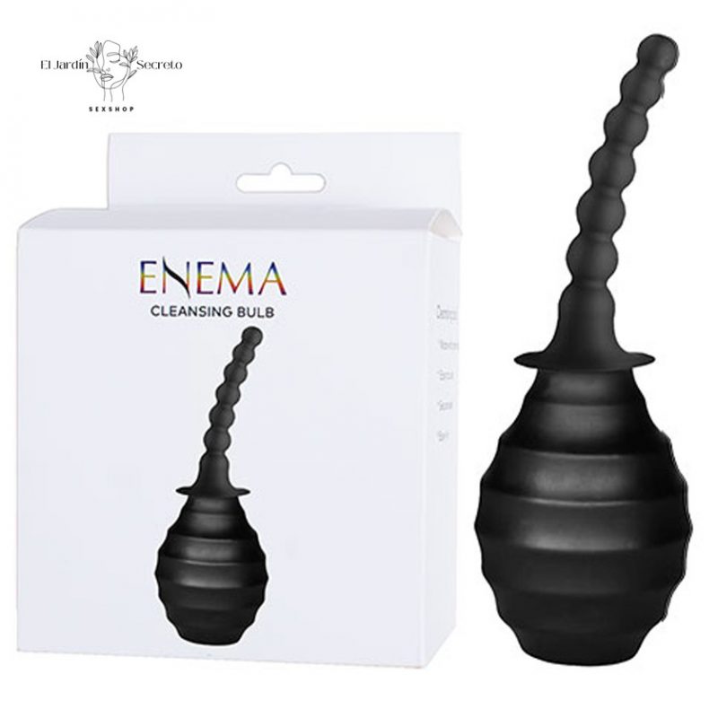 Ducha 26cm Enema Anal con aplicador escalonado Limpieza Anal
