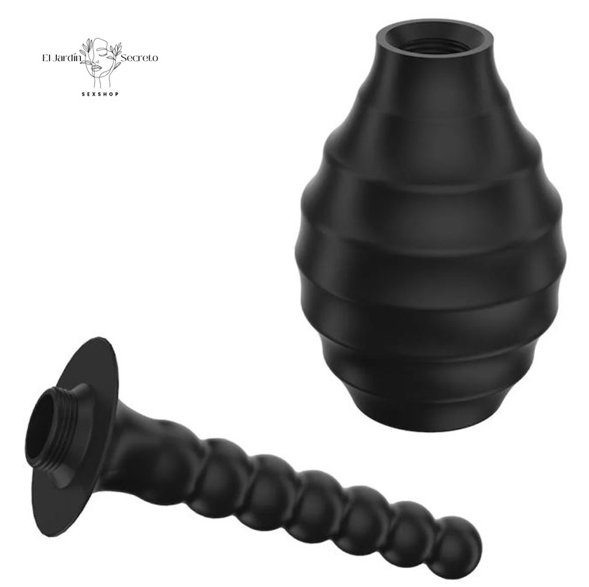 Ducha 26cm Enema Anal con aplicador escalonado Limpieza Anal 3 Ducha 26cm Enema Anal con aplicador escalonado Limpieza Anal