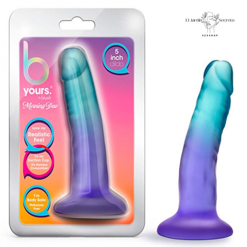 Dildo 14cm Morning Dew Punto G Dildo Indigo Blush