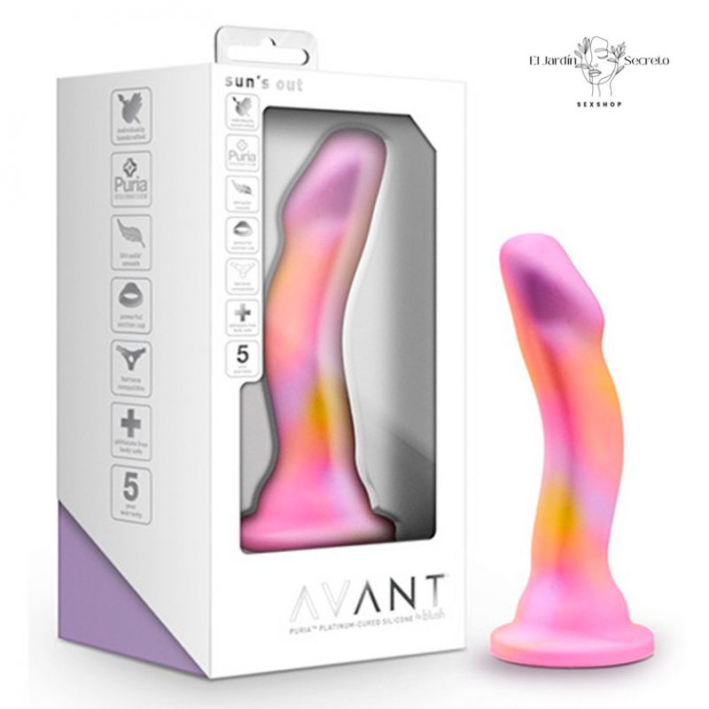 Dildo 19cm Suns Out Pink Dildo Punto G Blush Novelties