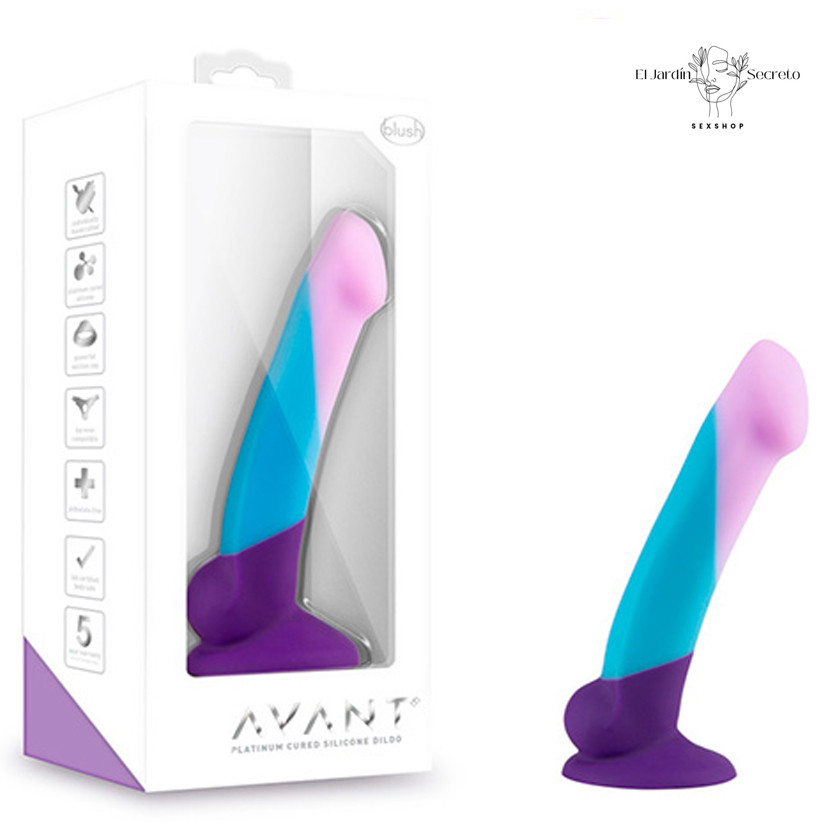 Dildo 17cm D16 Purple Haze Dildo Punto G Blush Novelties