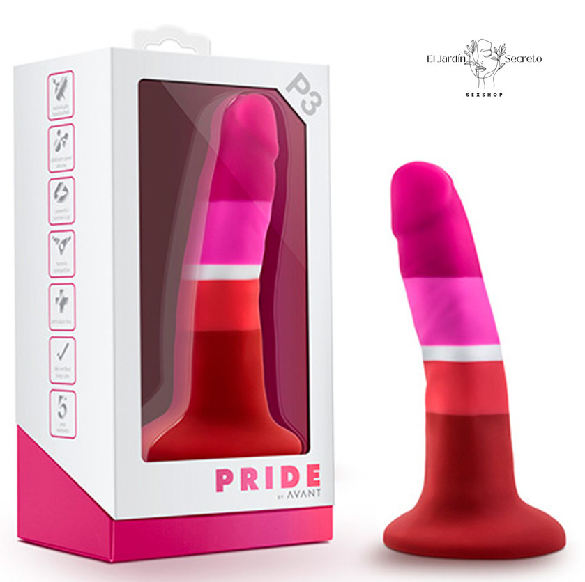 Dildo 13cm Pride P3 Beauty Dildo Punto G Blush Novelties 1 Dildo 13cm Pride P3 Beauty Dildo Punto G Blush Novelties
