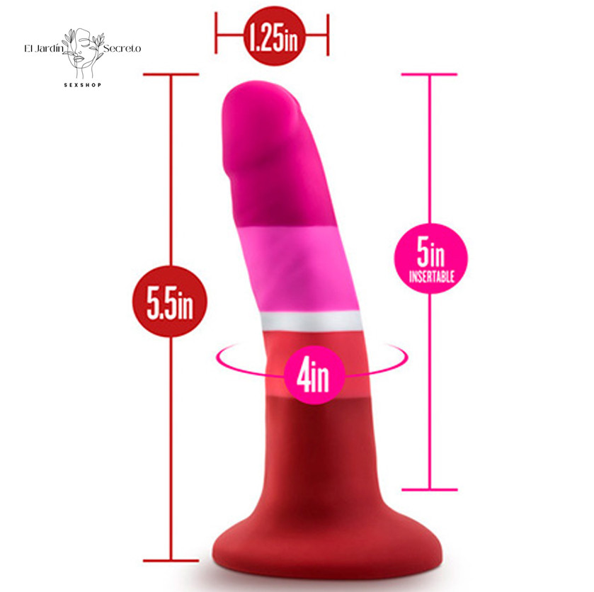 Dildo 13cm Pride P3 Beauty Dildo Punto G Blush Novelties 4 Dildo 13cm Pride P3 Beauty Dildo Punto G Blush Novelties