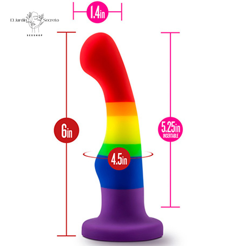 Dildo 15cm Pride P1 Freedom Dildo Punto G Blush Novelties