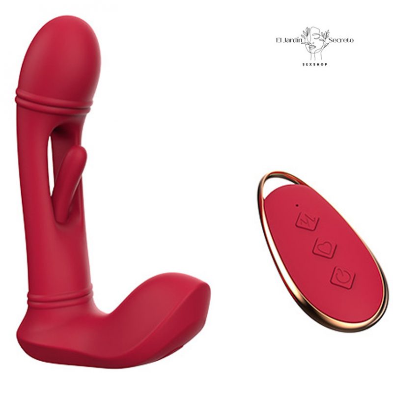 Vibrador 15cm Punto G y Clítoris Lola Pink Sex Toys