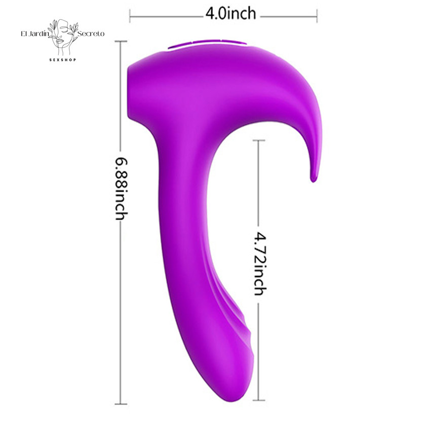 Vibrador y Succionador de Clítoris Martillo Magico Chloé Pink Sex Toys 5 Vibrador y Succionador de Clítoris Martillo Magico Chloé Pink Sex Toys