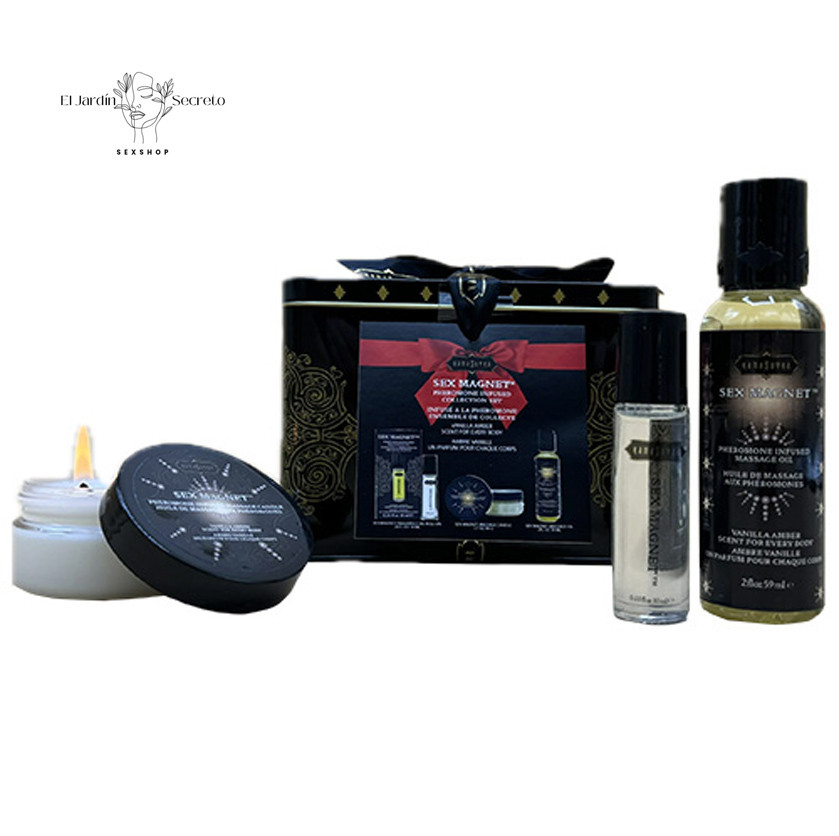 Kit Sexy Feromonas Sex Magnet Pheromone Gift Set Kamasutra 1 Kit Sexy Feromonas Sex Magnet Pheromone Gift Set Kamasutra