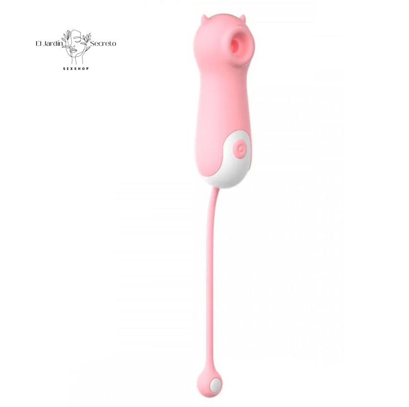 Succionador de Clítoris y Vibrador 20cm QiQi Lilo 4 Succionador de Clítoris y Vibrador 20cm QiQi Lilo