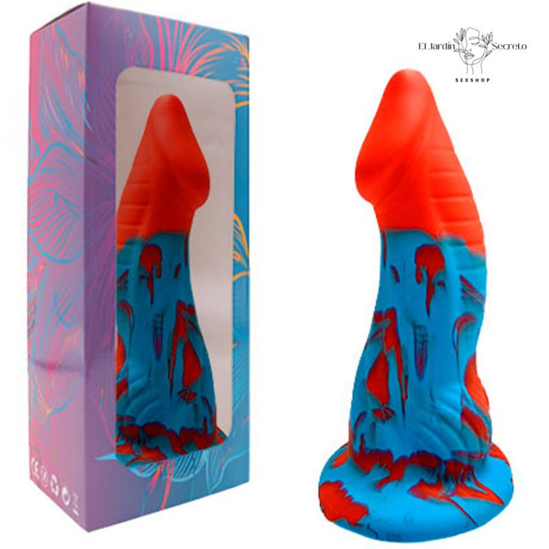 Dildo Consolador 20cm Dildo Fantasía Punto G Anal Psychedelic Dolphin