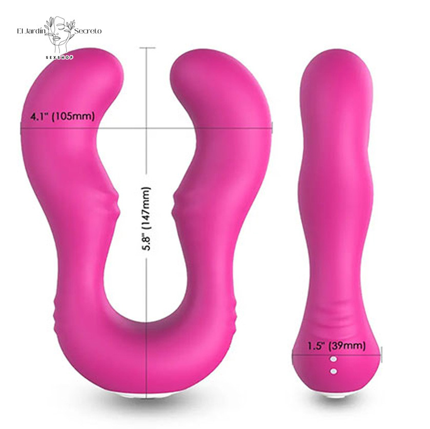 Vibrador Dual para Parejas Vibrador para Punto G Serafin