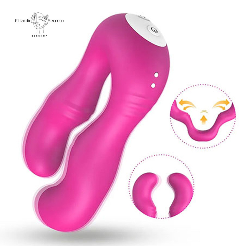 Vibrador Dual para Parejas Vibrador para Punto G Serafin
