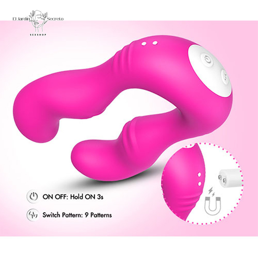 Vibrador Dual para Parejas Vibrador para Punto G Serafin