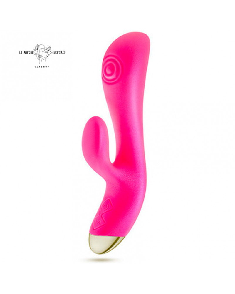vibrador 20cm conejo para punto g y clitoris arousin af fucsia blush
