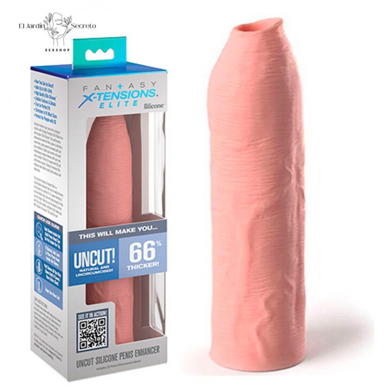 Funda Extensión 18cm Uncut Extension Sleeve Light Pipedream