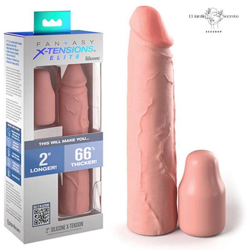 Funda Extensión 20cm Pene Silicone X-tension Light Pipedream