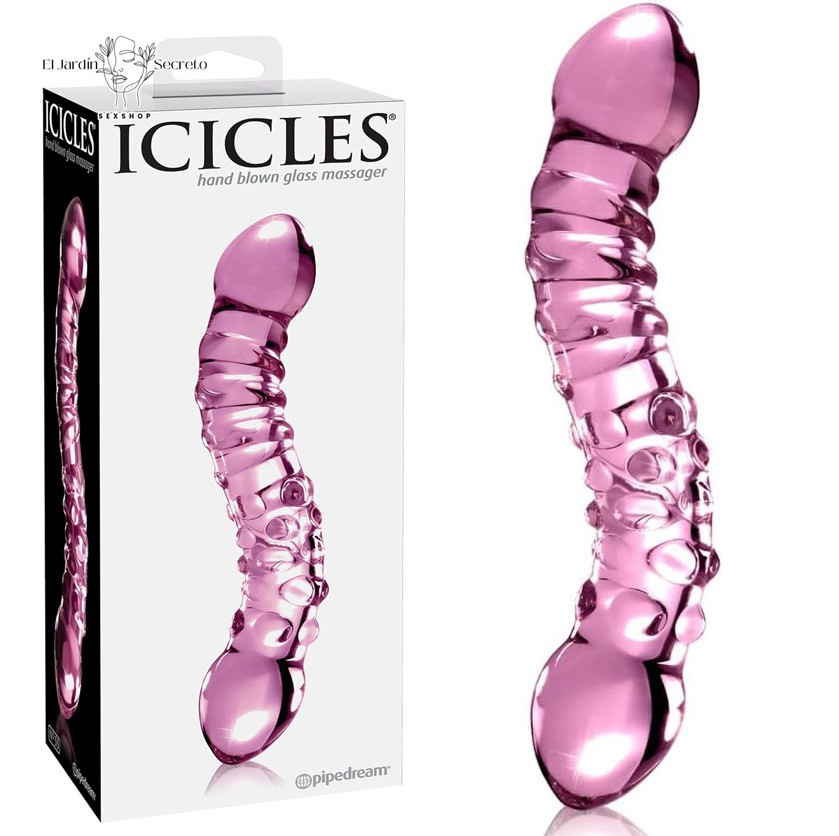 Dildo Doble de Cristal 20cm Punto G Dildo Icicles 55 Pipedream 1 Dildo Doble de Cristal 20cm Punto G Dildo Icicles 55 Pipedream